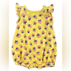 TEA Sleeveless Romper- 3-6M